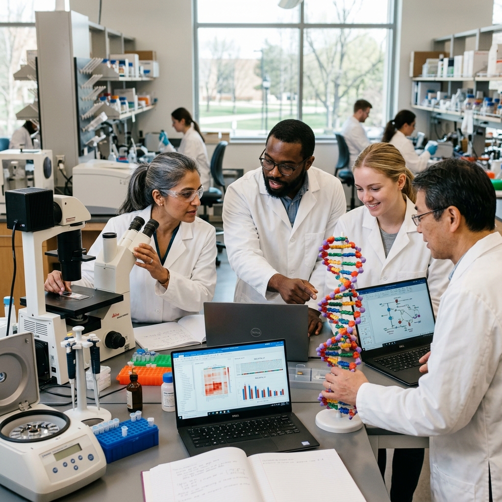 Biomedical laboratory research collaboration